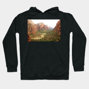 Descending from Angels Landing 2 Hoodie